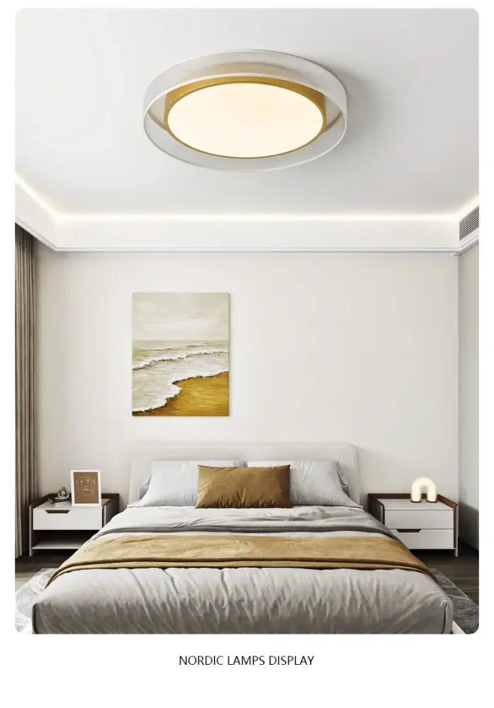 Ecco il nuovo titolo:

Lampade da soffitto Lampada da camera Design minimalista nordico Illuminazione