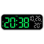 VOXSYNC – Orologio Digitale LED con Controllo Vocale e Display della Temperatura