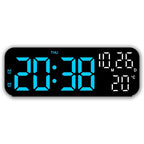 VOXSYNC – Orologio Digitale LED con Controllo Vocale e Display della Temperatura
