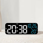 VOXSYNC – Orologio Digitale LED con Controllo Vocale e Display della Temperatura