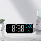 VOXSYNC – Orologio Digitale LED con Controllo Vocale e Display della Temperatura