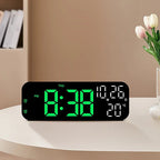 VOXSYNC – Orologio Digitale LED con Controllo Vocale e Display della Temperatura