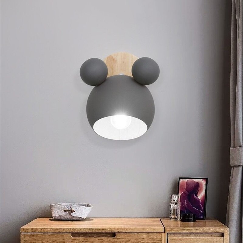 GlowNest - Lampada da parete LED moderna per camere dei bambini