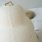 SabiGlow - Lampada da terra artistica in carta di riso Wabi Sabi con stativo regolabile