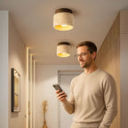 WABILIGHT – Lampada LED in Legno per un'Ambiente Sereno