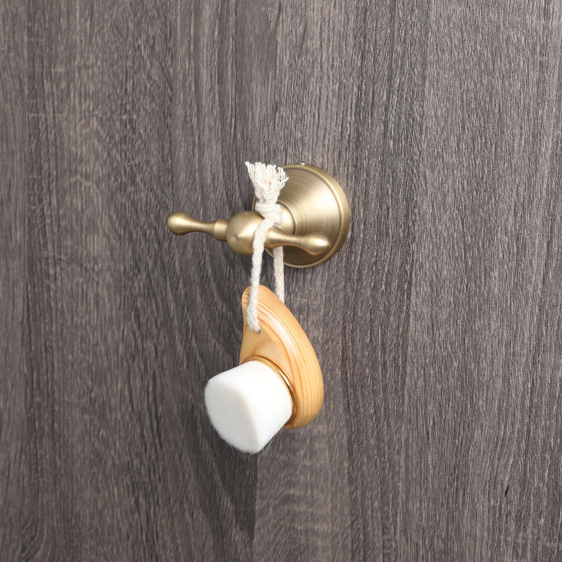 Accessori da Bagno da Muro Gancio in Ottone Porta Asciugamani Portarotolo