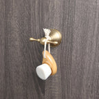 Accessori da Bagno da Muro Gancio in Ottone Porta Asciugamani Portarotolo