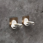Gancio Adesivo Senza Perforazione da Muro per Bagno Domestico
