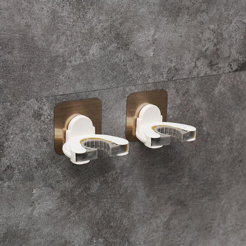 Gancio Adesivo Senza Perforazione da Muro per Bagno Domestico