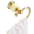 Supporto per Asciugamani Semicircolare da Parete Accessorio per Bagno
