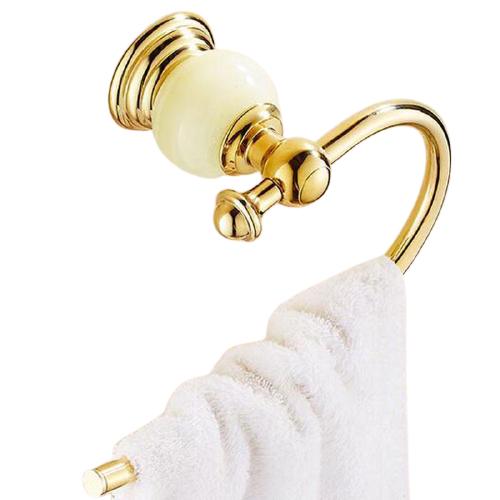 Supporto per Asciugamani Semicircolare da Parete Accessorio per Bagno
