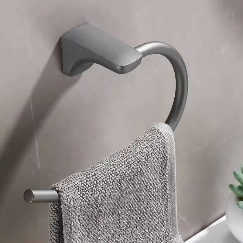 Portasciugamani da Parete in Alluminio per Bagno