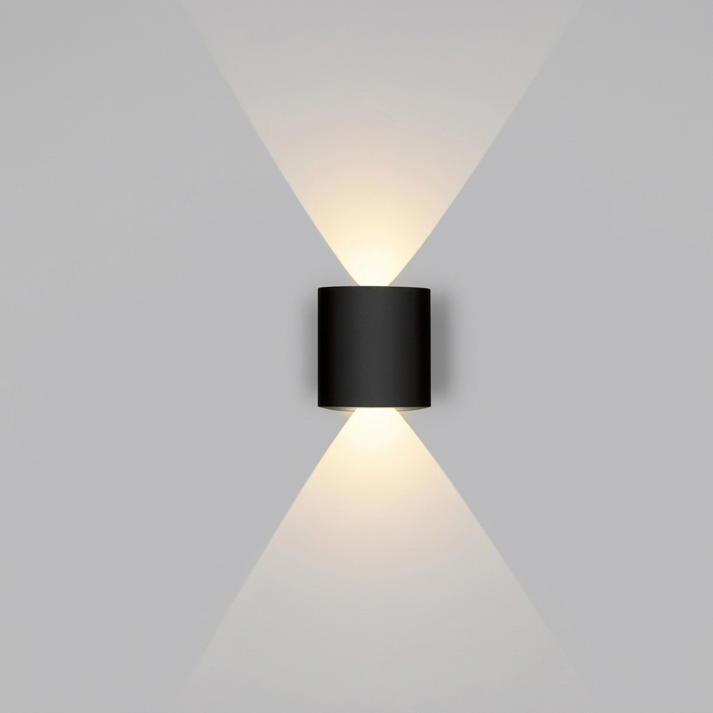 Applique LED da Esterno Impermeabile in Alluminio Design Moderno per Giardino e Ingresso