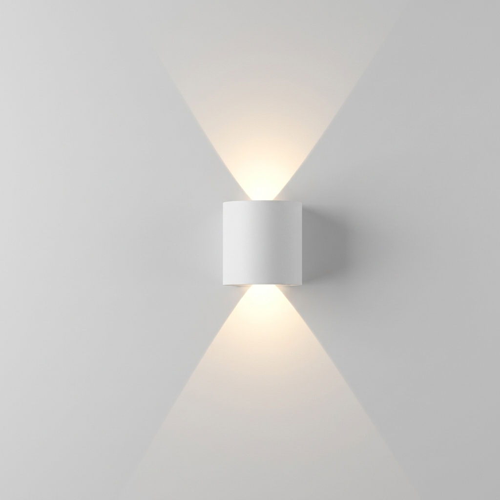 Applique LED da Esterno Impermeabile in Alluminio Design Moderno per Giardino e Ingresso