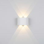 Applique LED da Esterno Impermeabile in Alluminio Design Moderno per Giardino e Ingresso