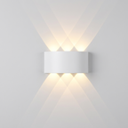 Applique LED da Esterno Impermeabile in Alluminio Design Moderno per Giardino e Ingresso