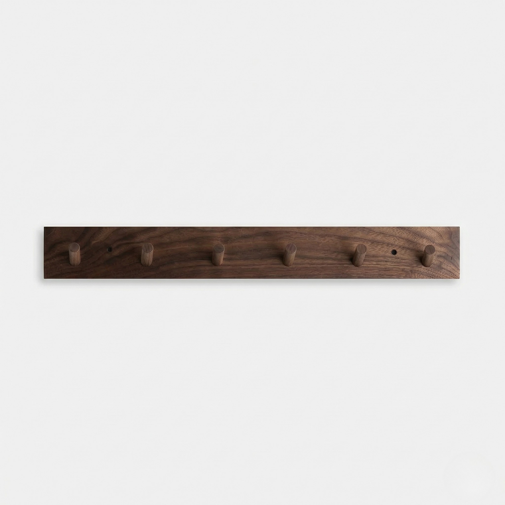 Appendiabiti da Parete Moderno Design Elegante con Ganci per Ingresso