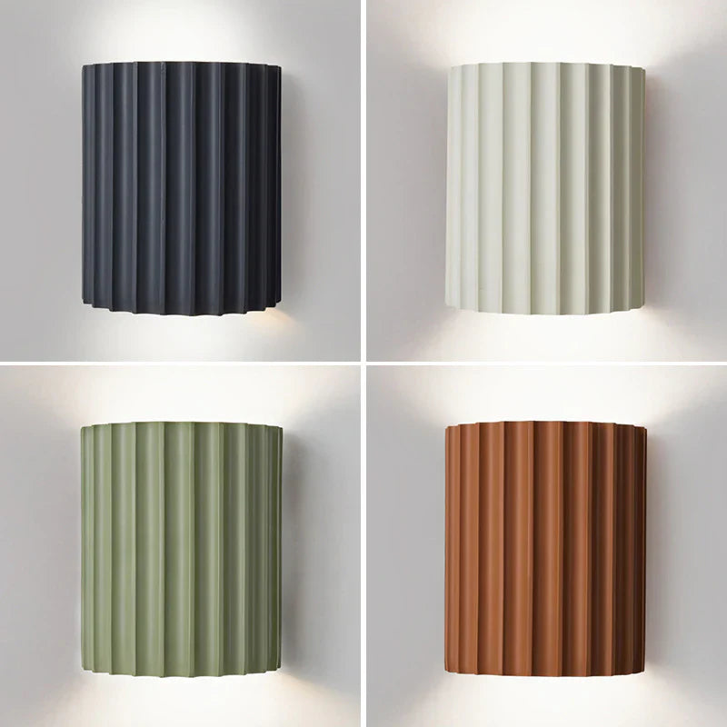 OCS - Lampada da Parete LED Minimalista - Luce Verso Il Basso & Verso L'Alto