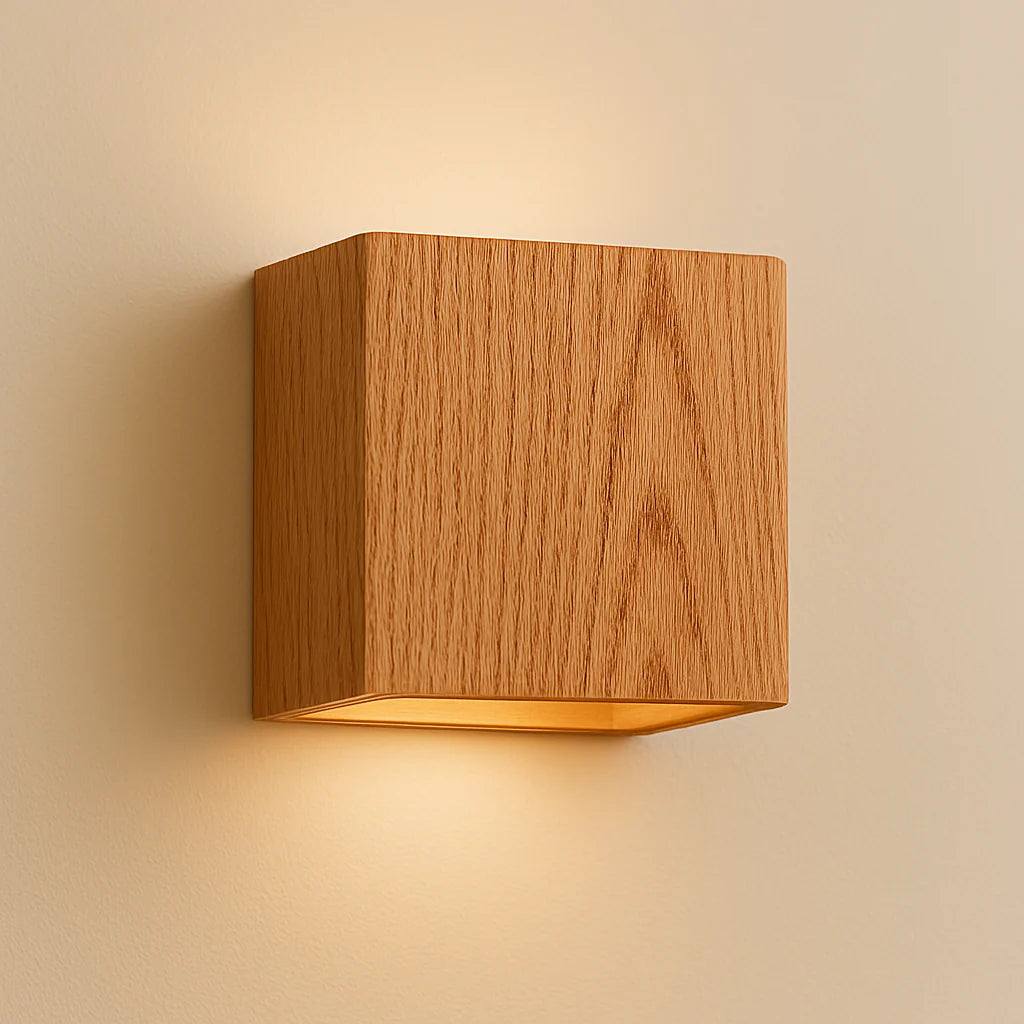 Moderna Semplice Lampada da Parete Cubica