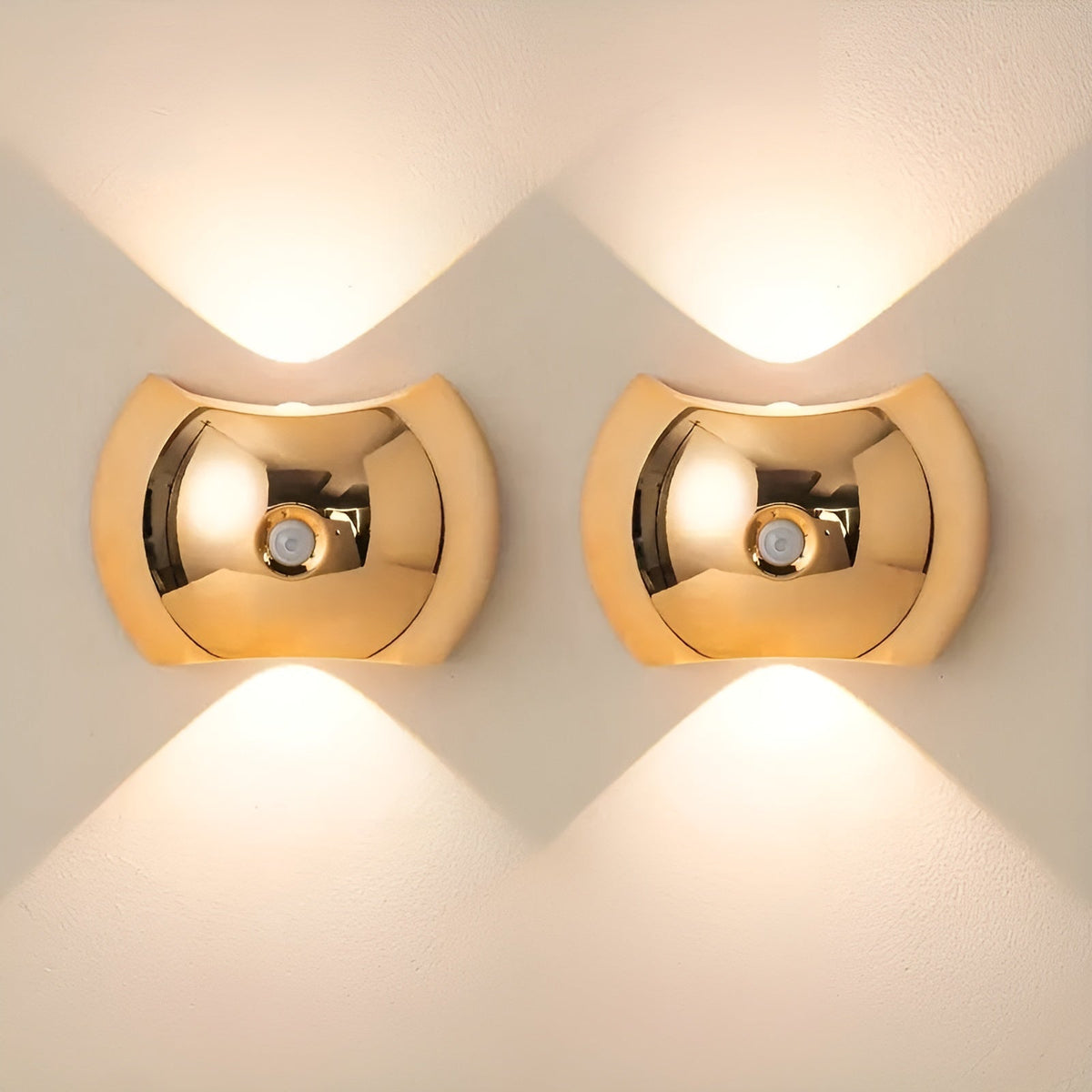 Applique con sensore di movimento – Luce LED duale sopra e sotto | Magnetica e portatile