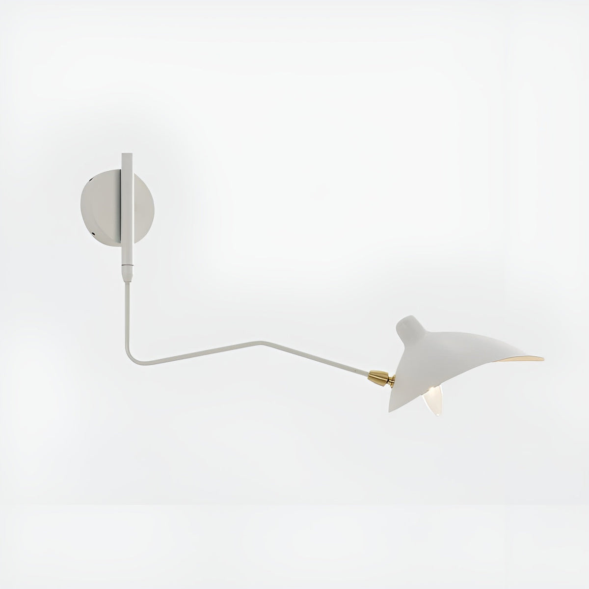Applique con braccio snodato – Design elegante e senza tempo per camera da letto e ufficio