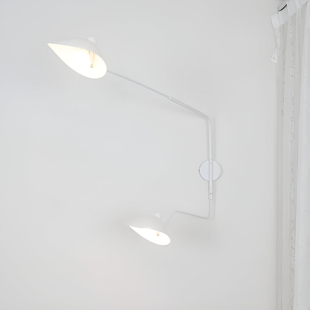 Applique con braccio snodato – Design elegante e senza tempo per camera da letto e ufficio