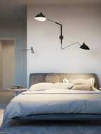 Applique con braccio snodato – Design elegante e senza tempo per camera da letto e ufficio