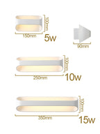 Applique con Luce Calda – Illuminazione LED Moderna | Ideale per Soggiorno e Camera da Letto
