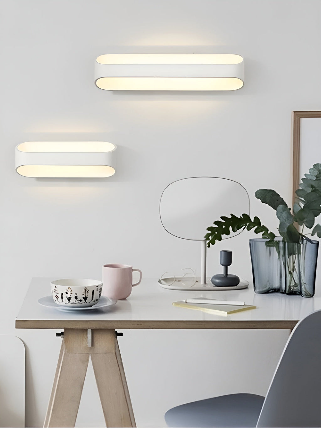 Applique con Luce Calda – Illuminazione LED Moderna | Ideale per Soggiorno e Camera da Letto