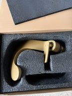 Rubinetto per lavabo con cascata – Moderno ed Elegante | Miscelatore in ottone cromato per bagno acqua calda e fredda