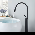 Rubinetto da lavabo in ottica spazzolata – Rubinetto a colonna, miscelatore caldo-freddo, rubinetto in ottone per la zona giorno