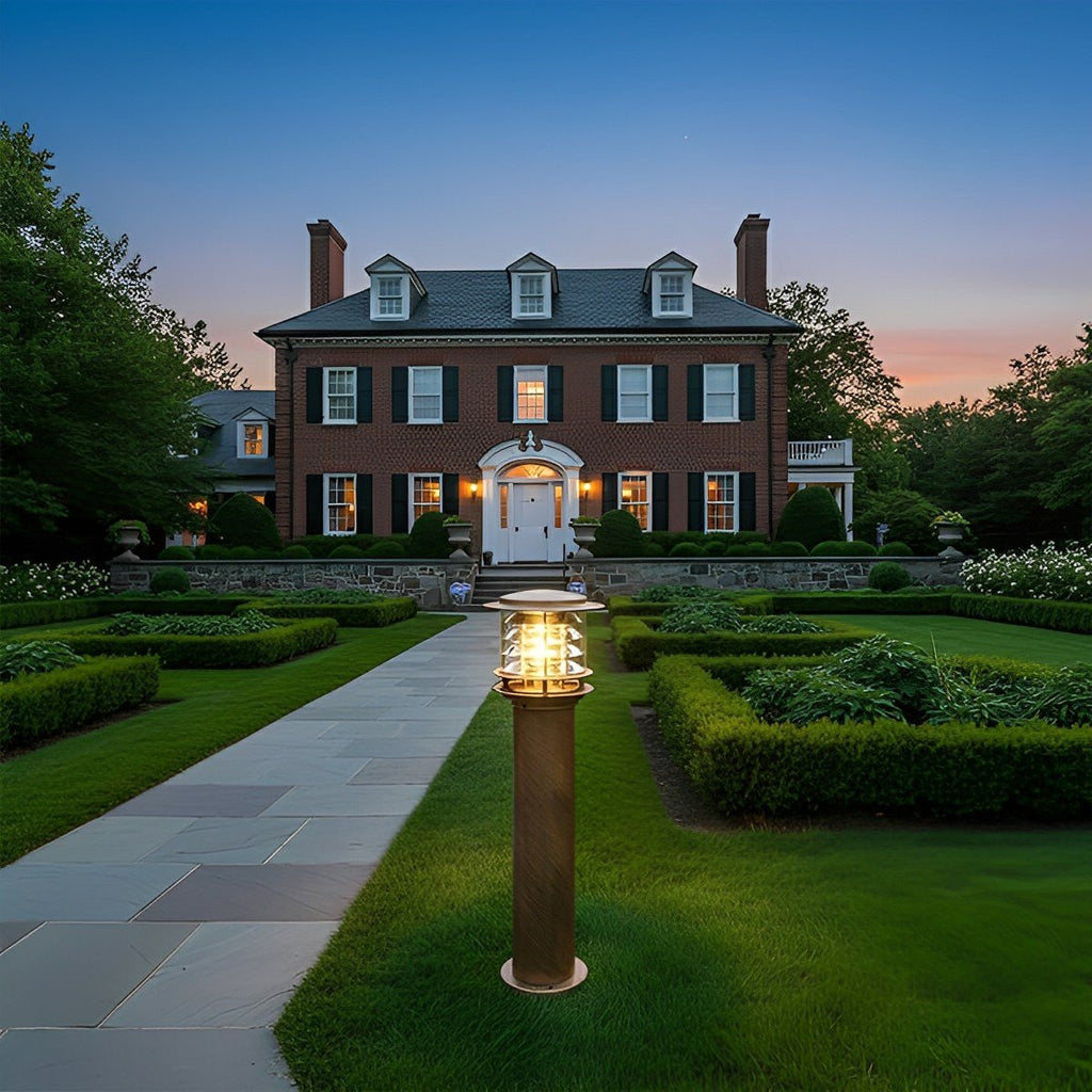 Oriva | Moderno Faro da Giardino LED da Esterno con Design Impermeabile IP65 per Sentieri e Patii