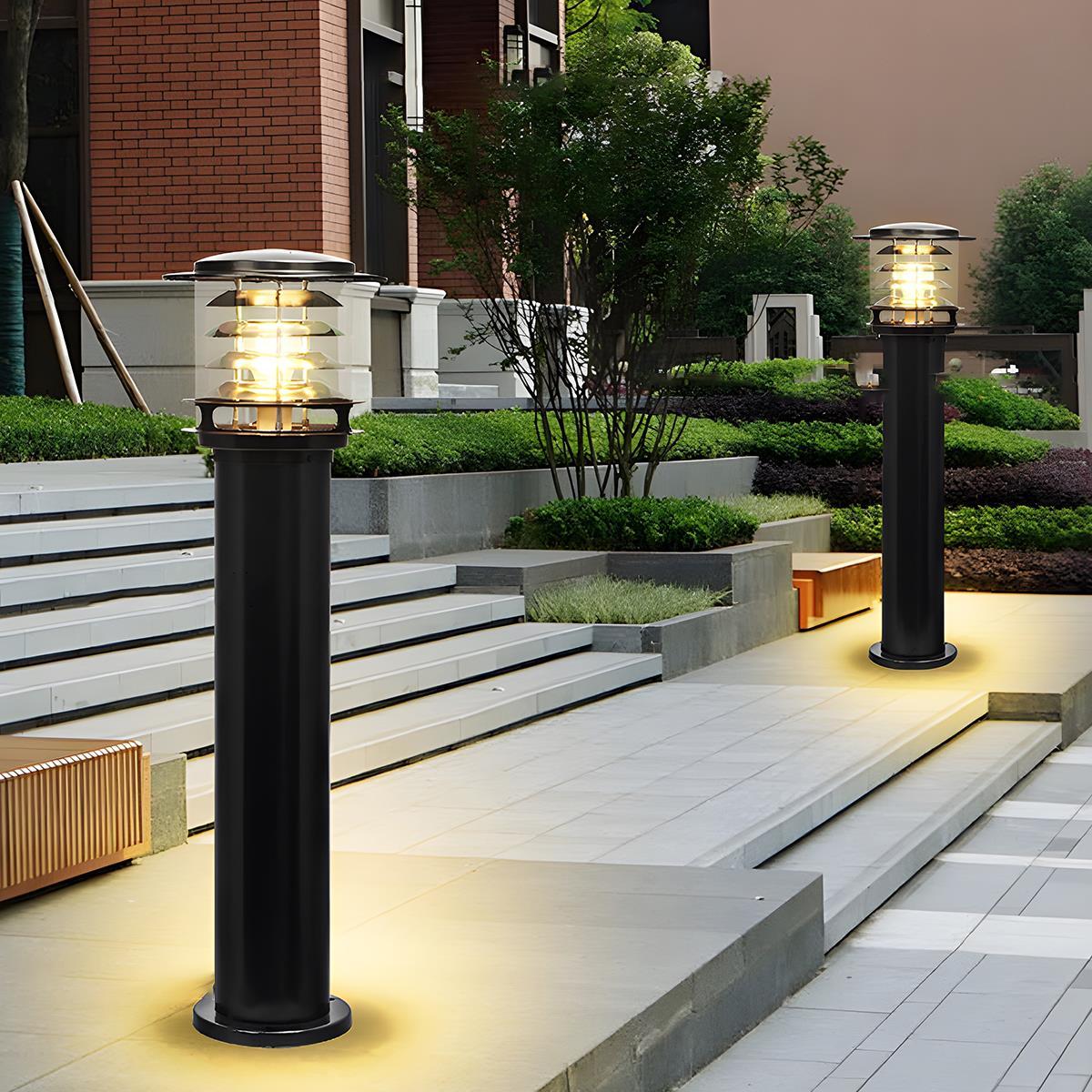 Oriva | Moderno Faro da Giardino LED da Esterno con Design Impermeabile IP65 per Sentieri e Patii