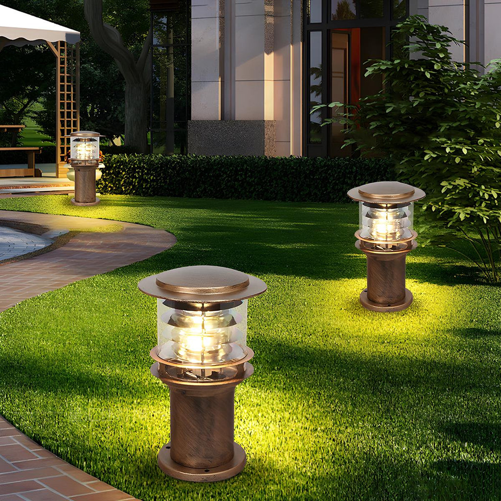 Oriva | Moderno Faro da Giardino LED da Esterno con Design Impermeabile IP65 per Sentieri e Patii