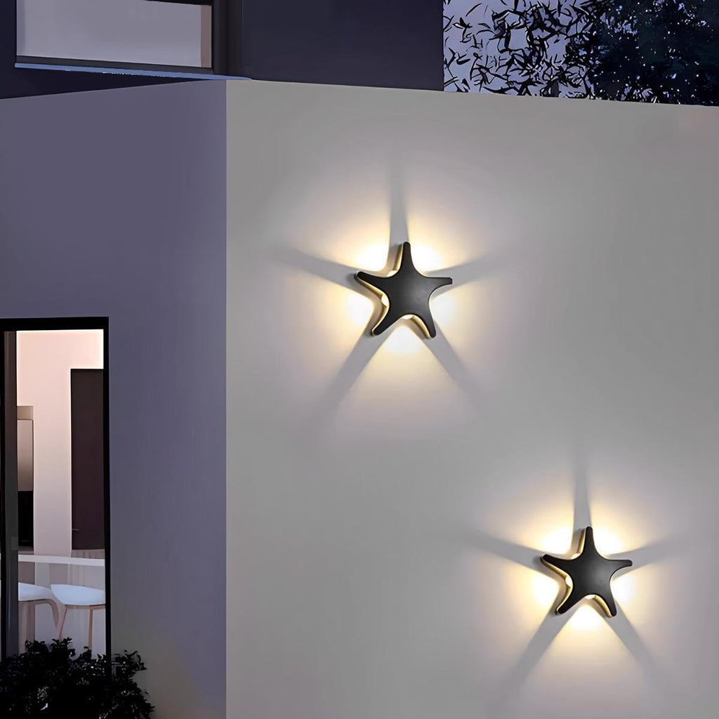 Selvyn | Applique LED da Esterno Contemporanea con Design Artistico a Silhouette di Animali