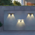 Selvyn | Applique LED da Esterno Contemporanea con Design Artistico a Silhouette di Animali
