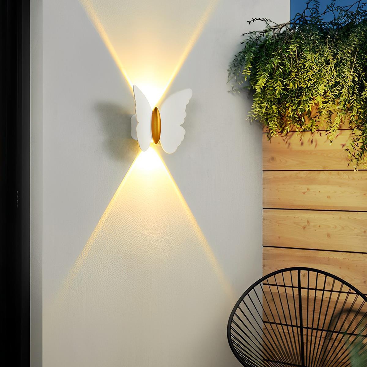 Selvyn | Applique LED da Esterno Contemporanea con Design Artistico a Silhouette di Animali
