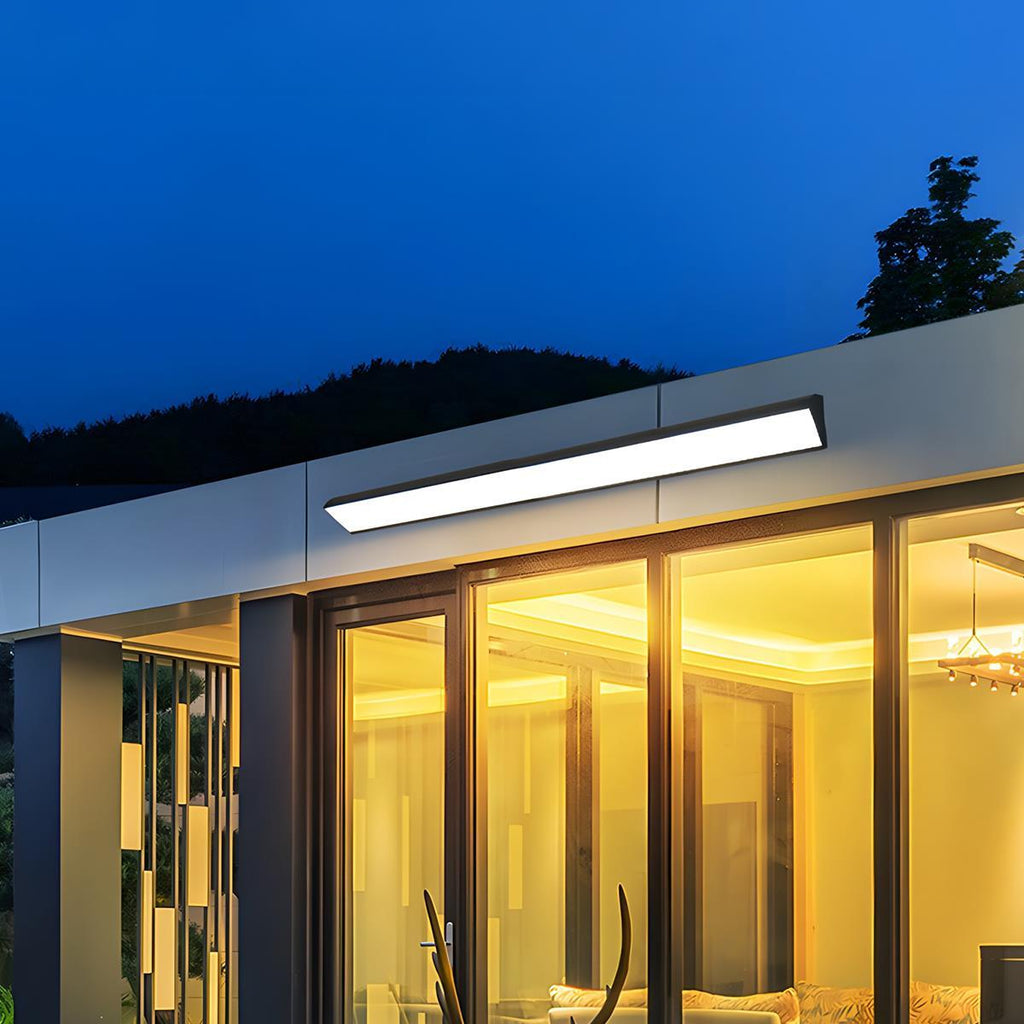 Sireya | Moderno Faretto da Parete LED da Esterno con Design Lineare Impermeabile IP65 per Illuminazione di Giardini e Patii