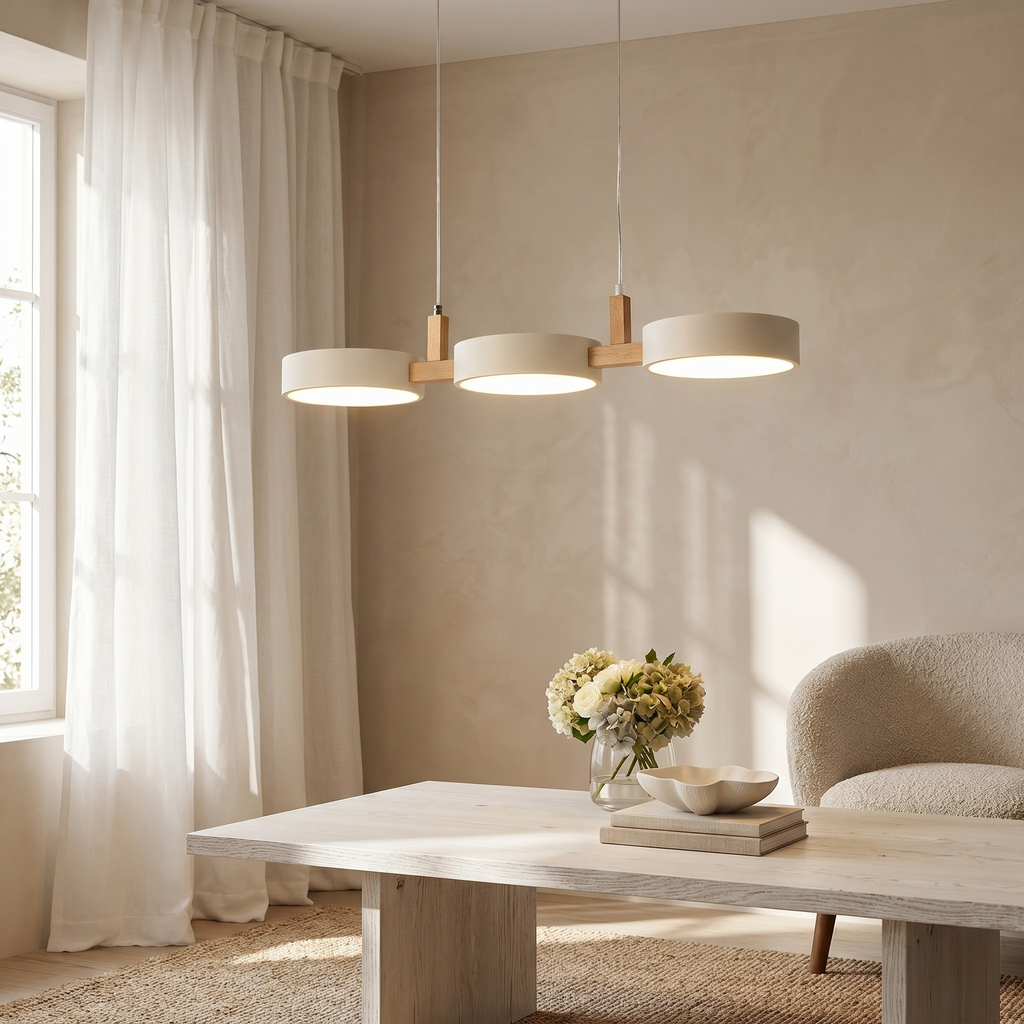 Lampada a Sospensione Multipla Design Nordico per Cucina e Sala da Pranzo
