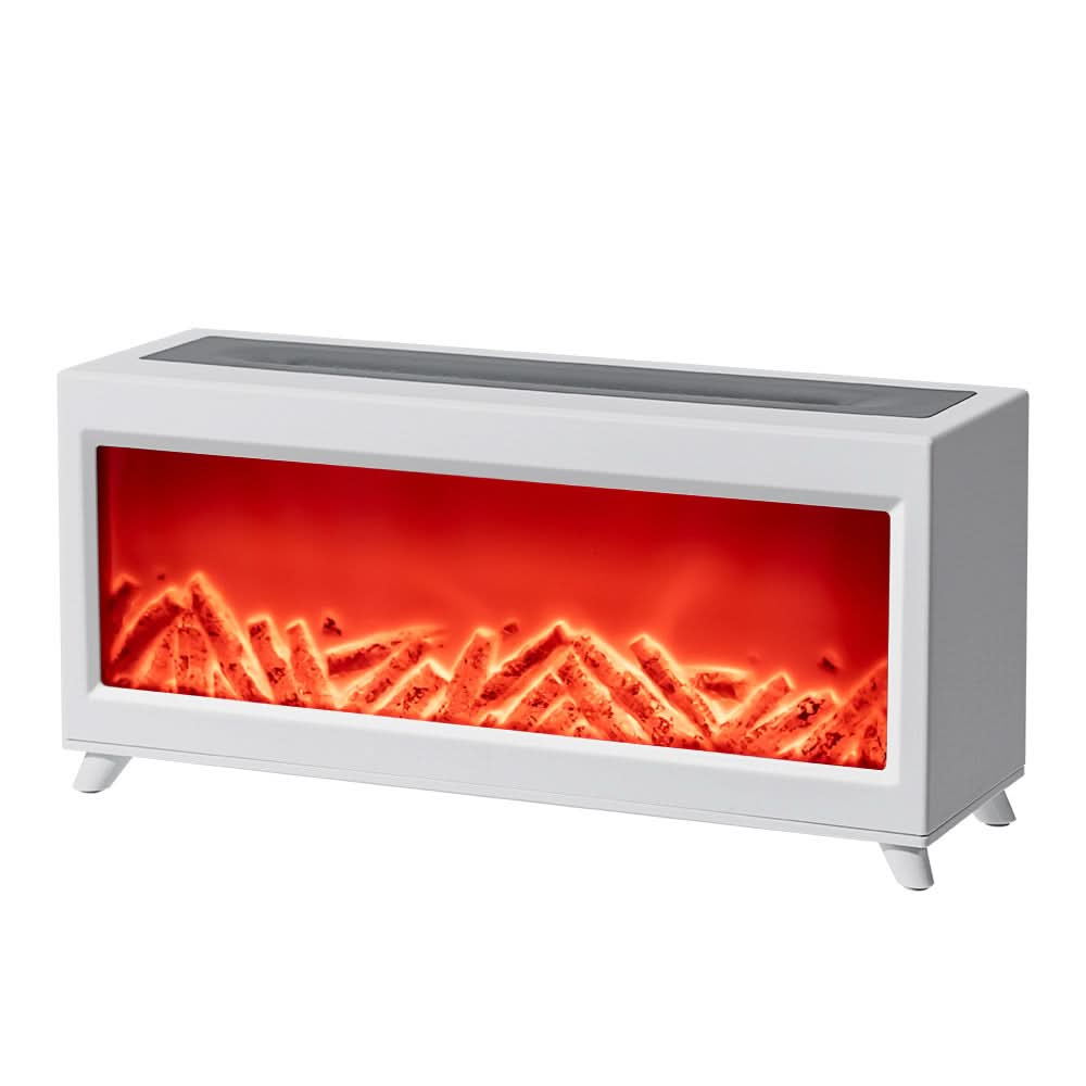 IGNIVA Diffusore Aromatico Umidificatore LED Effetti Fiamma Controllo Intelligente del Tempo