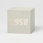 Sveglia Digitale LED con Controllo Vocale Design Moderno