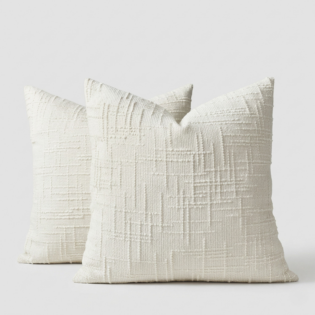 Cuscino Decorativo Moderno Morbido con Texture Elegante per Divano e Camera da Letto