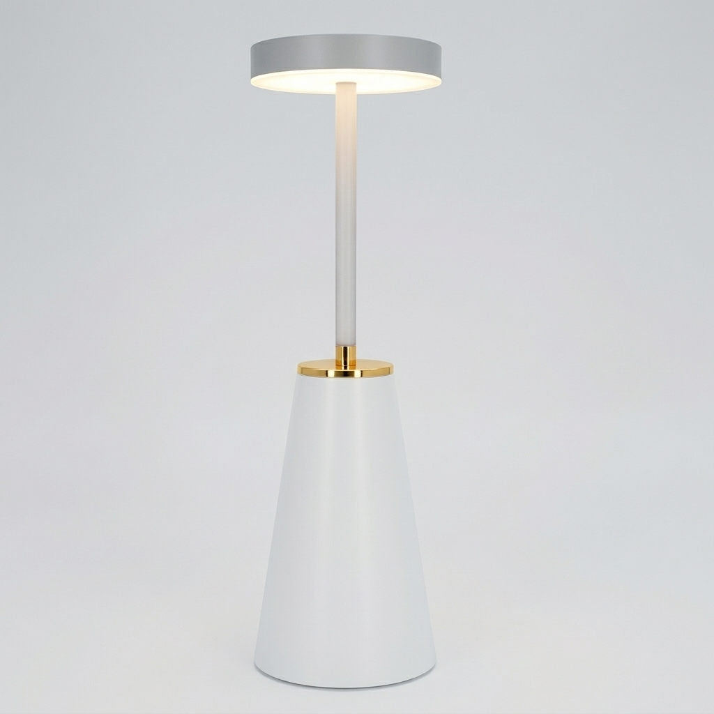 Lampada da Tavolo Senza Fili LED Dimmerabile Touch Design Moderno di Lusso
