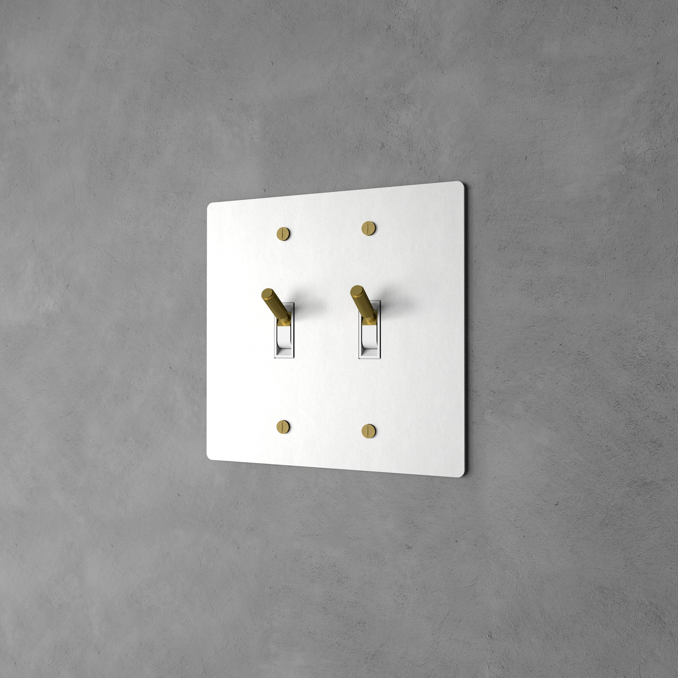 Interruttore a levetta in ottone