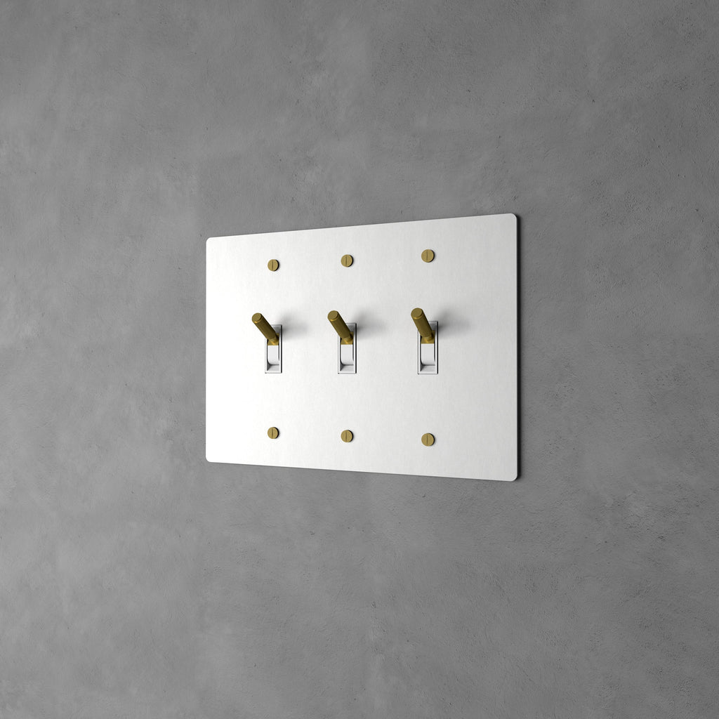 Interruttore a levetta in ottone