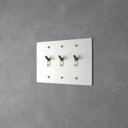 Interruttore a levetta in ottone