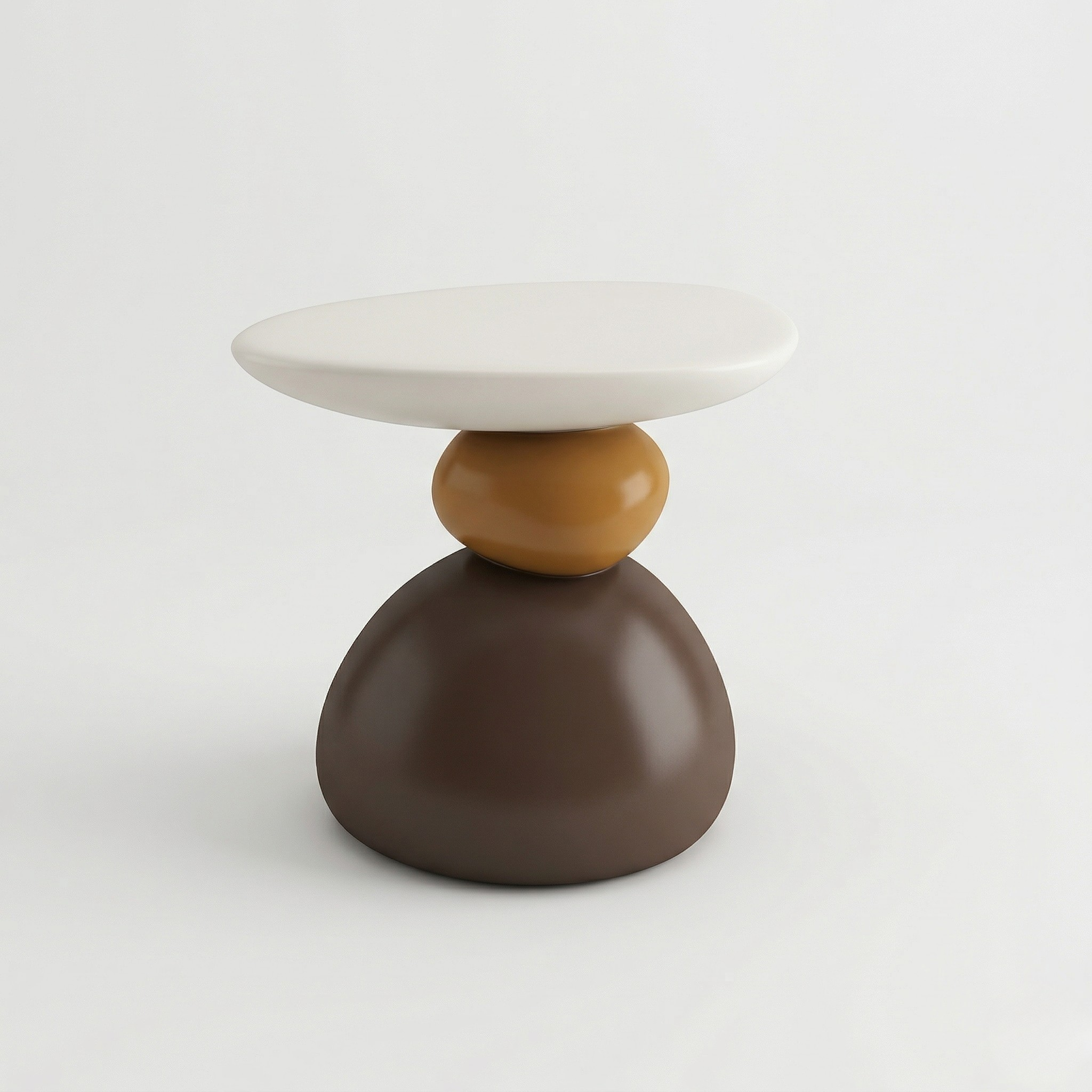 Tavolino Laterale Moderno Minimalista Design Scandinavo Tavolo Compatto