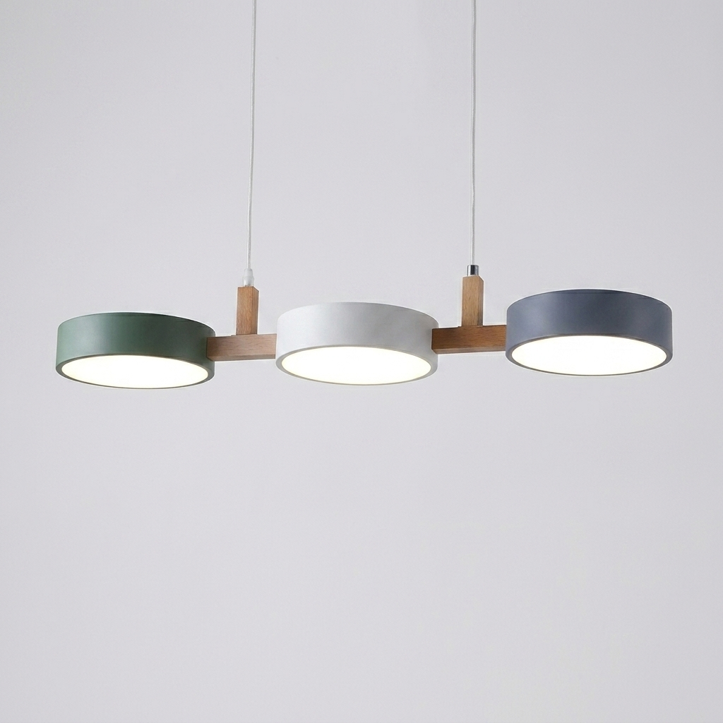 Lampada a Sospensione Multipla Design Nordico per Cucina e Sala da Pranzo