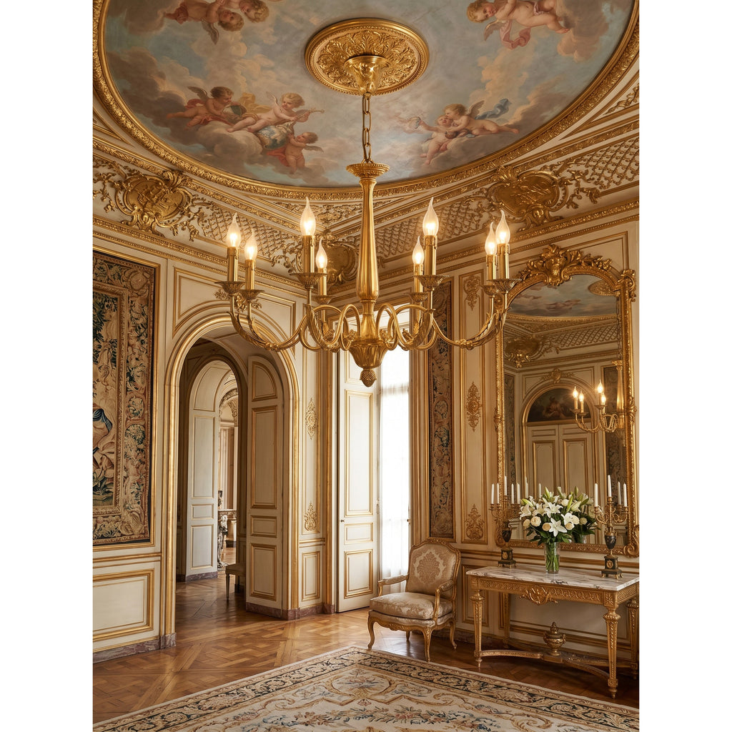 Candelabro in Ottone Winchester