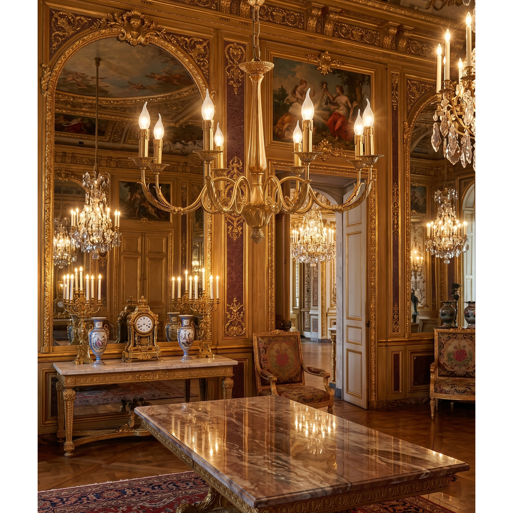 Candelabro in Ottone Winchester